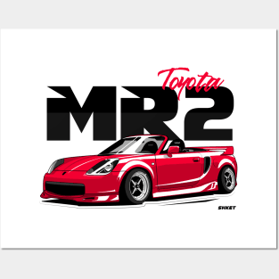 MR2 ON WORK WHEELS Posters and Art